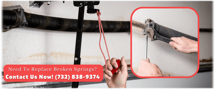 Broken Garage Door Spring Repair Toms River NJ